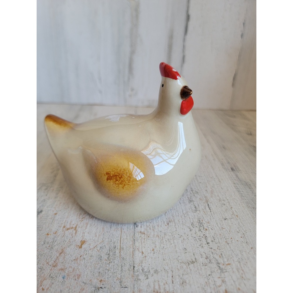 Cracker barrelRooster AS IS farm chicken ceramic vintage Unique Home